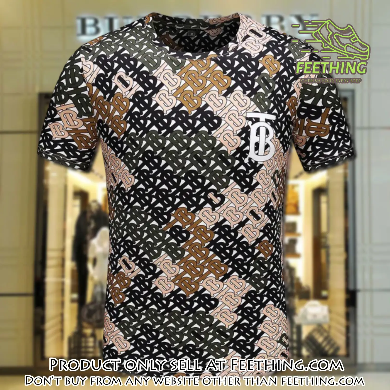 Burberry logo luxury brand premium unisex tshirt outfit for men women ft4725653